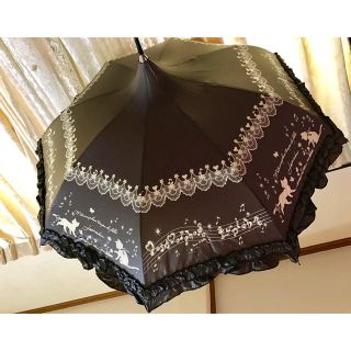 メタモルフォーゼタンドゥフィーユ(metamorphose temps de fille)のゴスロリ折りたたみ傘☆最終値下げ(傘)