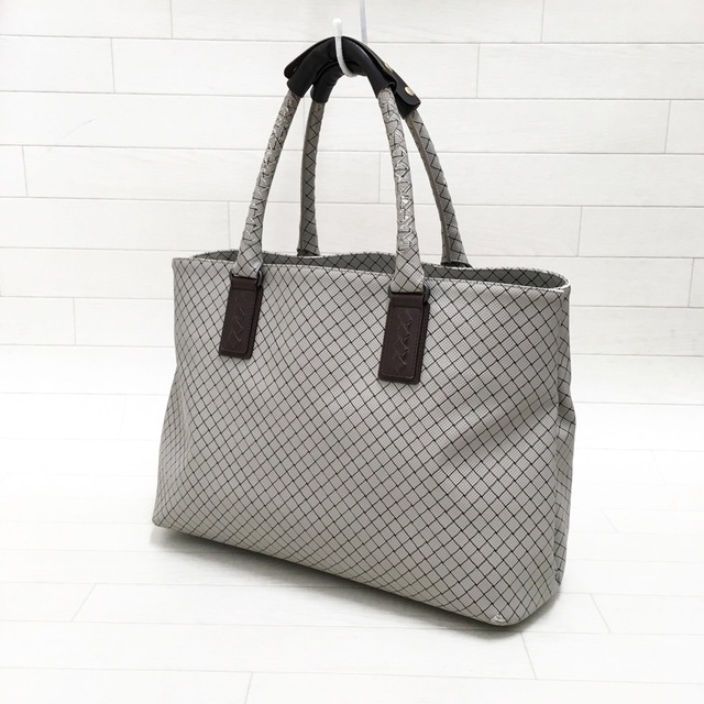 ☆良品・シリアル付☆BOTTEGAVENETA マルコポーロ PVCトートバッグ-