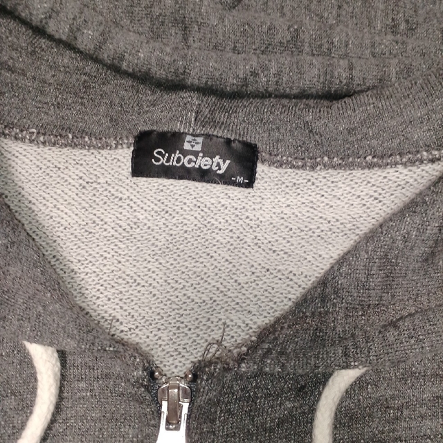 Subciety(サブサエティ)の【即日発送】Subciety full zip hoodie メンズのトップス(パーカー)の商品写真