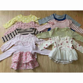 80センチ　女の子春服　まとめ売り⭐︎(シャツ/カットソー)