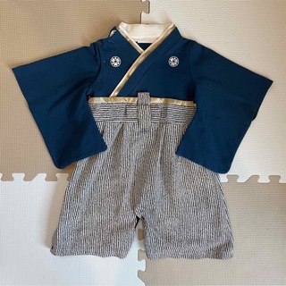 スイートマミー　袴ロンパース　90サイズ(和服/着物)