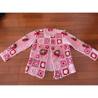 PINK HOUSE 激レア カーディガン いちご-