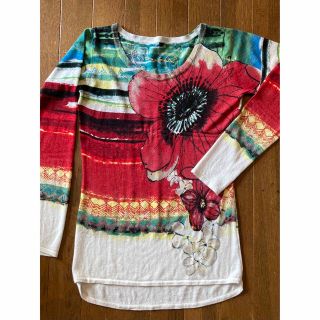 デシグアル(DESIGUAL)のデシグアル　ＴシャツMサイズ(Tシャツ(長袖/七分))