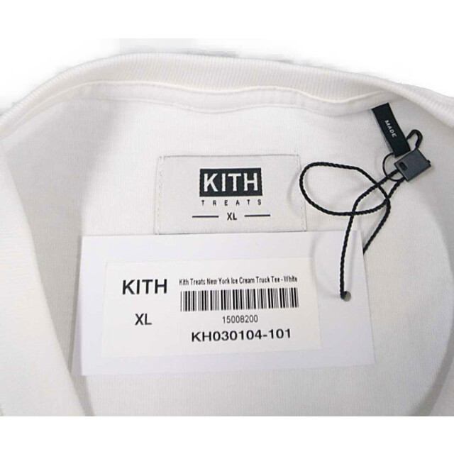 KITH キス 品番 030104-101 Kith Treats New York Cream Tee 半袖Ｔシャツ 白 サイズXL 正規品 / B1994