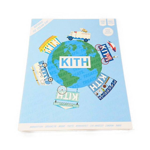 KITH キス 品番 030104-101 Kith Treats New York Cream Tee 半袖Ｔシャツ 白 サイズXL 正規品 / B1994