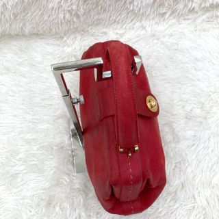 セリーヌ ハンドバッグ 2way スターボール レッド スエード ショルダー
