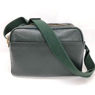 ヴィトン(LOUIS VUITTON) タイガ ショルダーバッグ(メンズ)(グリーン