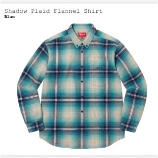 シュプリーム(Supreme)のSupreme Shadow Plaid Flannel Shirt blue(シャツ)