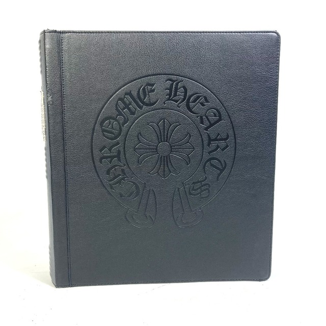 クロムハーツ CHROME HEARTS ホースシュー バインダー 雑貨 レザー ブラック