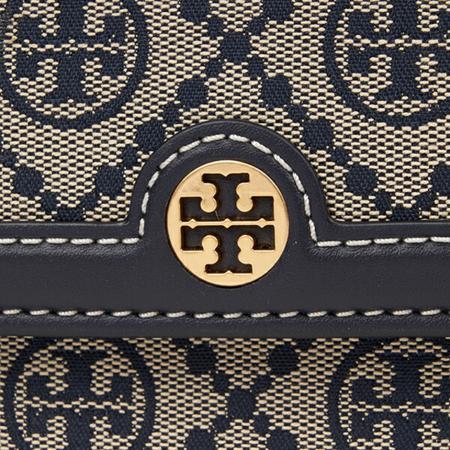 新品 トリーバーチ TORY BURCH ショルダーバッグ Tモノグラム トリーネイビー