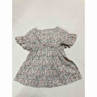 アーヴェヴェ(a.v.v)の【R-maプロフ必読☆様 専用】a.v.v花柄チュニック🌸90cm(Tシャツ/カットソー)