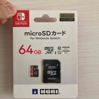 ニンテンドースイッチ(Nintendo Switch)のmicroSDカード　64GB  Nintendo Switch(その他)