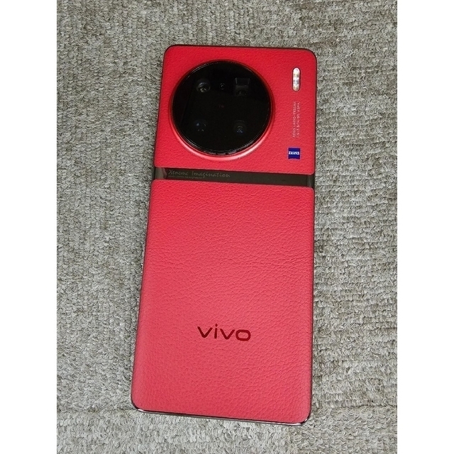 スマートフォン/携帯電話 スマートフォン本体 2022 新作】 vivo X90 Pro+ 12GB 256GB 赤 スマートフォン本体 