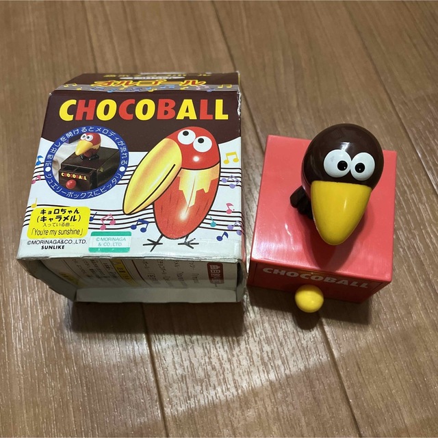 森永製菓 - (非売品)森永チョコボール キョロちゃんオルゴールの 森永製菓 - (非売品)森永チョコボール キョロちゃんオルゴールの