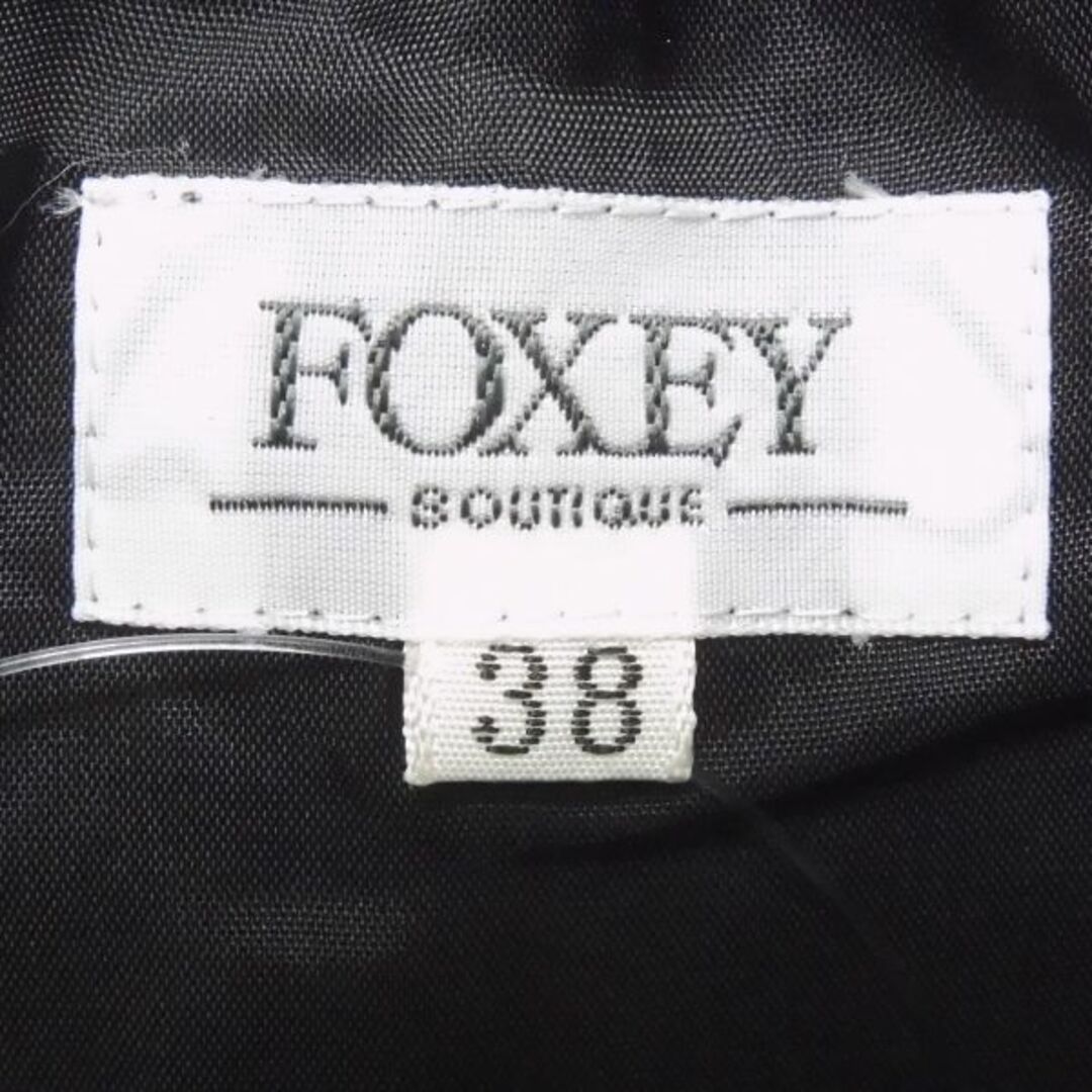FOXEY(フォクシー)のFOXEY フォクシー 21764 チュールスカート 1点 ブラック 38 コットン100% レディース AY3405A62  レディースのスカート(ミニスカート)の商品写真