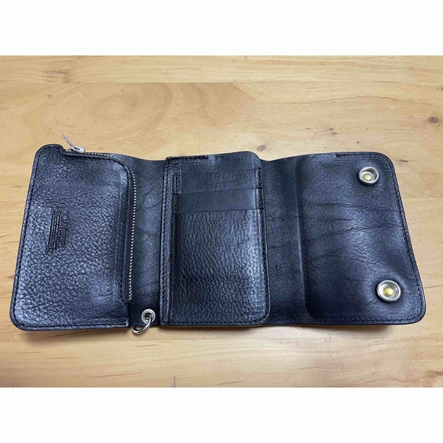 calee leather half wallet