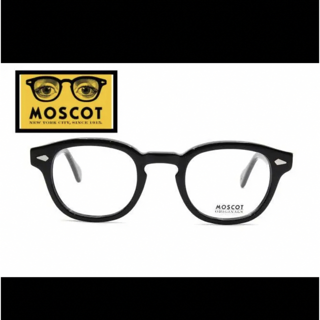 moscot モスコット レムトッシュ ブラック BLACK メガネ 眼鏡 スーパー