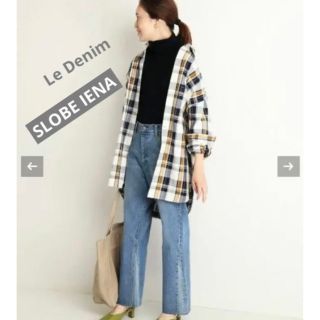 スローブイエナ(SLOBE IENA)のよってぃ様  専用　SLOBE IENA  Le Denim  カットオフフレア(デニム/ジーンズ)