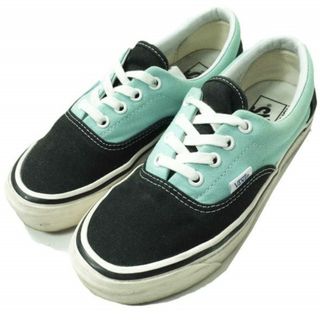 ヴァンズ(VANS)のVANS バンズ ANAHEIM FACTORY COLLECTION ERA 95 DX アナハイムファクトリー エラ US5.5(23.5cm) BLACK/AQUA スニーカー シューズ【中古】【VANS】(スニーカー)