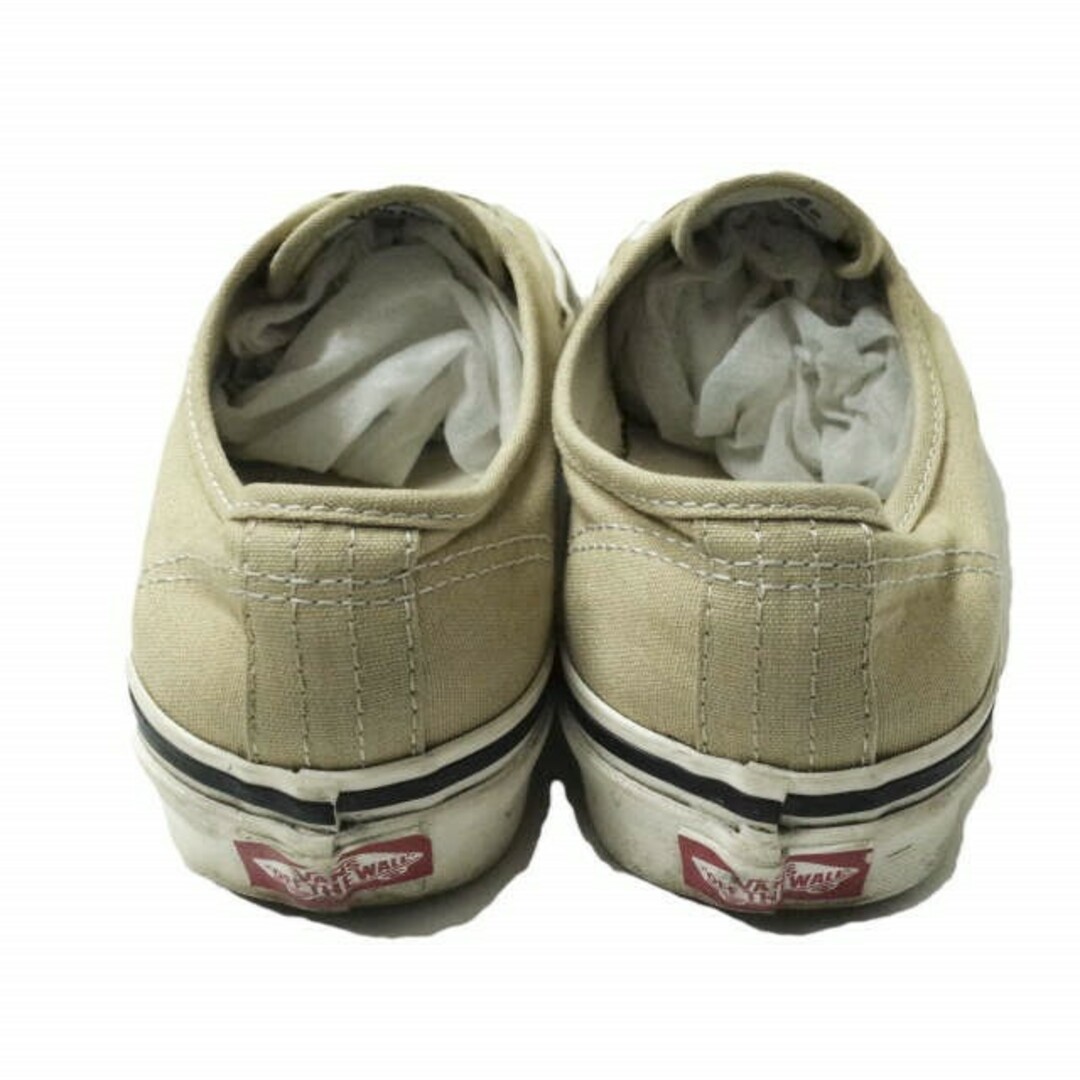 VANS(ヴァンズ)のVANS バンズ STYLE 44 AUTHENTIC DX オーセンティック US5.5(23.5cm) BEIGE キャンバス Anaheim Factory Collection スニーカー シューズ【中古】【VANS】 レディースの靴/シューズ(スニーカー)の商品写真