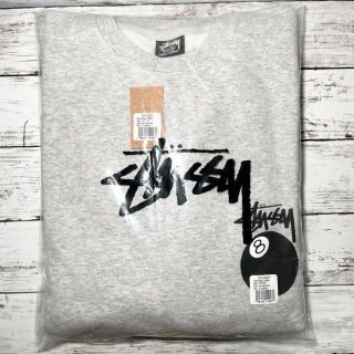 STUSSY - 【新品】stussy スウェットトレーナー サイズM グレー 8