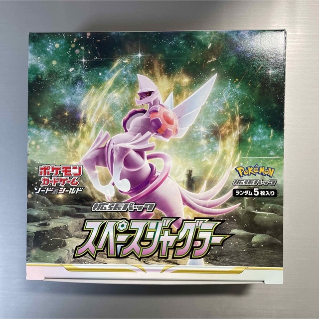 ポケモンカード　スペースジャグラー　1box シュリンク　なし　新品　未開封