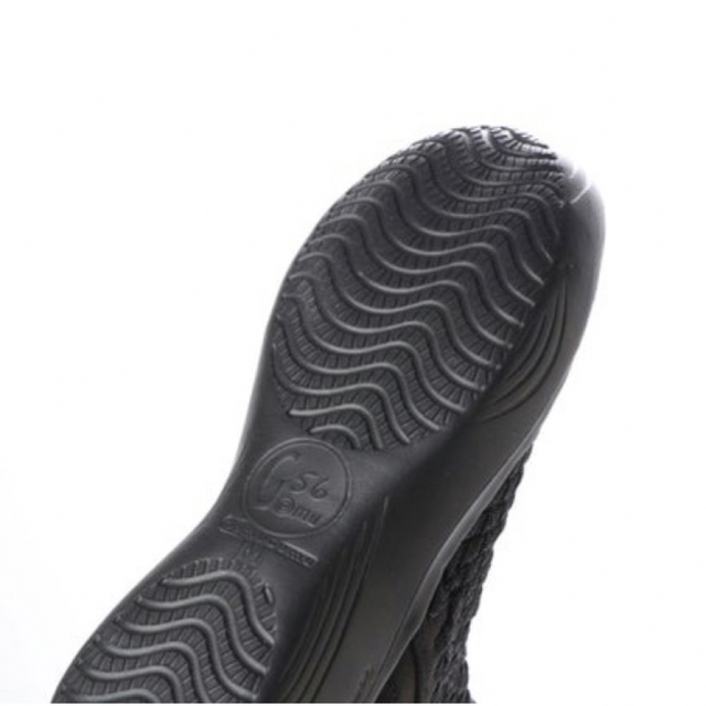 Gomu 56/GomuGomu(ゴムゴム)のゴムゴム Gomu56 サイドファスナーショートブーツ （ブラック） レディースの靴/シューズ(ブーツ)の商品写真