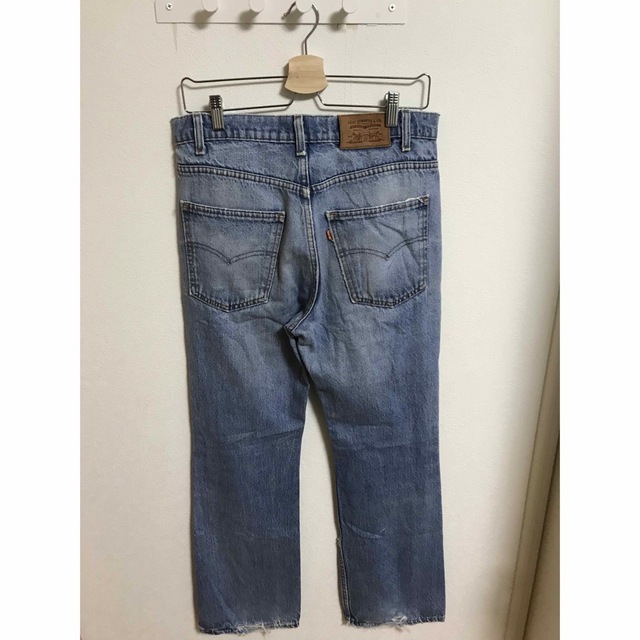 LEVI’S デニム オレンジタブ 80s フレアデニム ダメージ ブーツカット 1