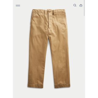 ダブルアールエル(RRL)の新品未使用 タグ付き RRL コットン フィールド チノパンツ メンズ(チノパン)