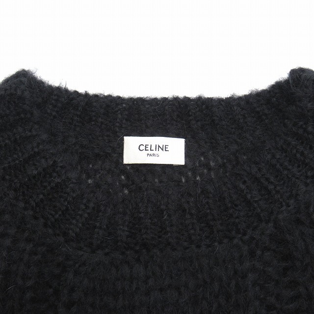 美品 22aw セリーヌ ボクシー アラン モヘア ニット セーター ◆3