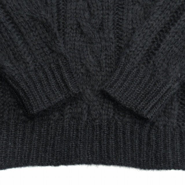 美品 22aw セリーヌ ボクシー アラン モヘア ニット セーター ◆3