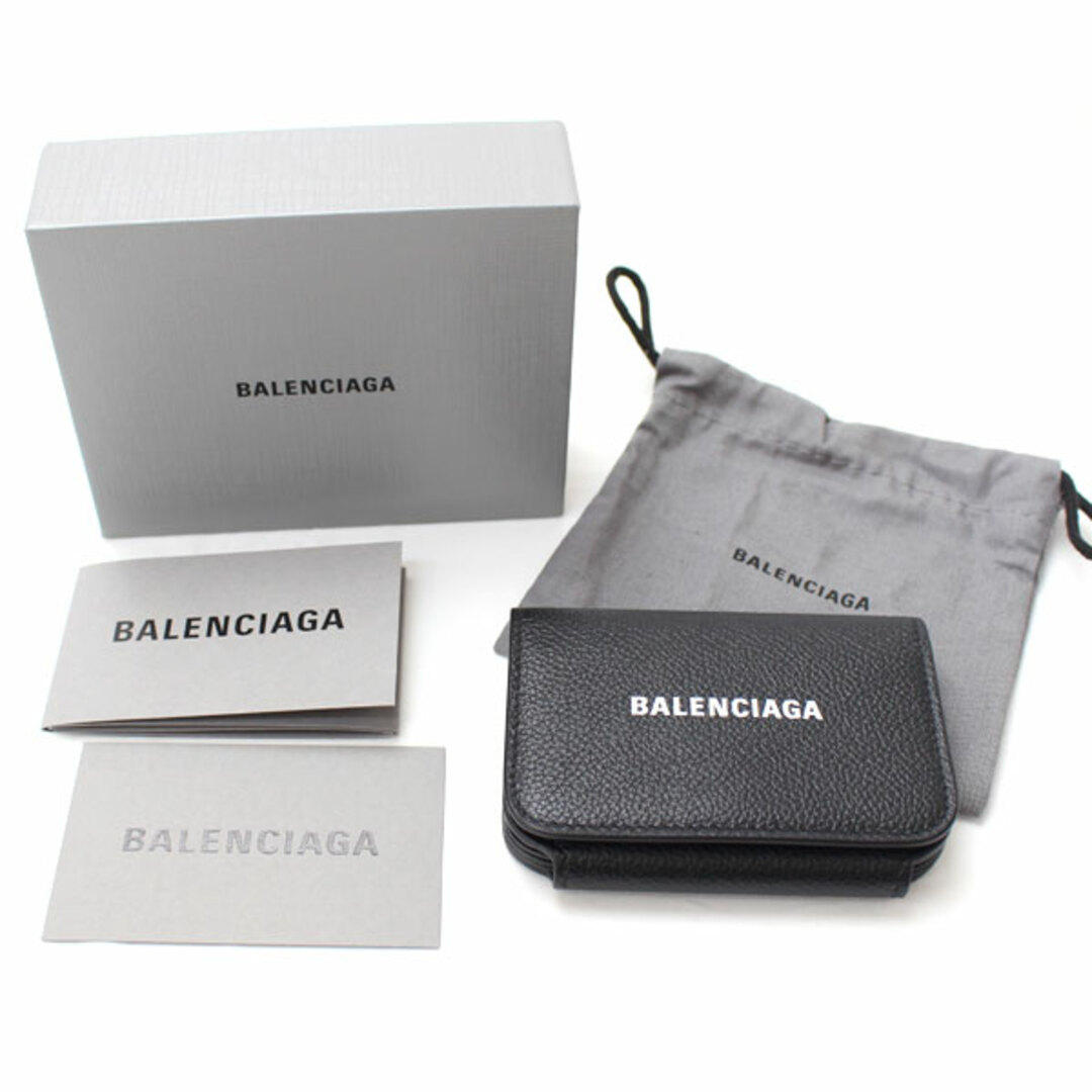 BALENCIAGA バレンシアガ カードケース ブラック  634856 1090 1IZIM ユニセックス【美品】 4