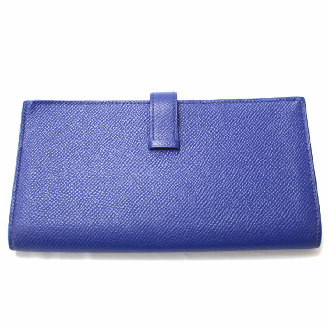 HERMES エルメス ベアンスフレ オーダー品 長財布 Bleu Electrique H039785CK 7T ユニセックス □P刻印 Ω（２０１２年）