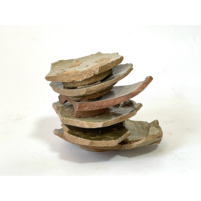 古唐津 陶片 6点 高台あり 発掘品 出土品 絵唐津 青唐津 唐津焼 古唐津 陶片 6点 高台あり 発掘品 出土品 絵唐津 青唐津 唐津焼