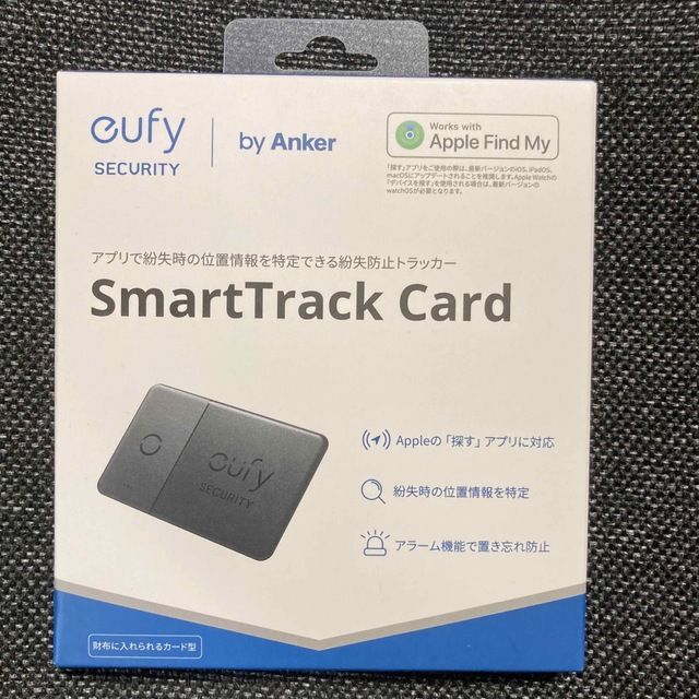 【新品未使用】Eufy Security SmartTrack Card スマホ/家電/カメラの生活家電(その他)の商品写真