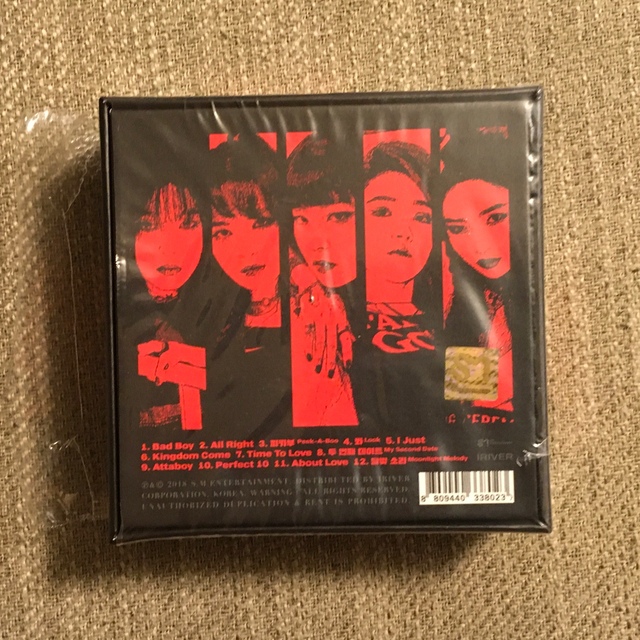 RED VELVET BADBOY KIHNO ALBUM PHOTOCARD SEULGI JOY YERI