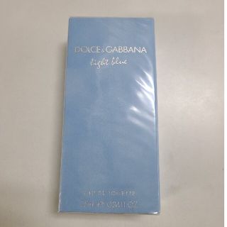 ドルチェアンドガッバーナ(DOLCE&GABBANA)の新品未開封ドルチェ&ガッバーナ　ライトブルー　オードトワレ25ml(香水(男性用))