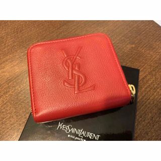 未使用に近い/箱有り】サンローラン 二つ折り財布 | www.jarussi.com.br