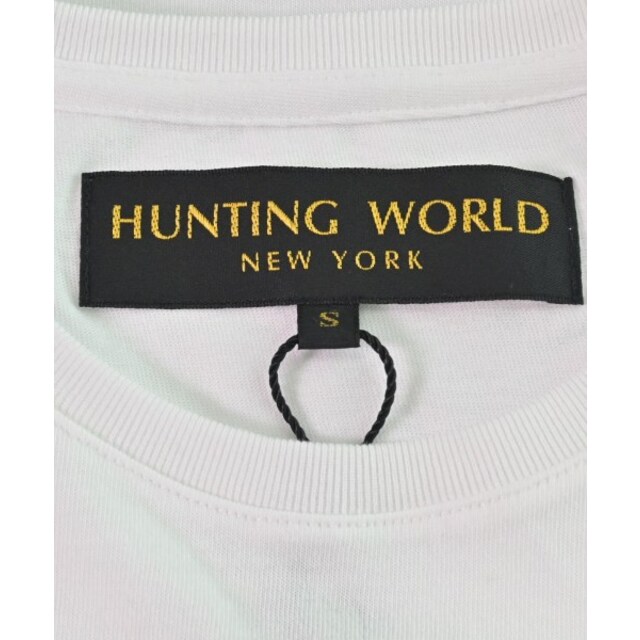 HUNTING WORLD(ハンティングワールド)のHUNTING WORLD ハンティングワールド Tシャツ・カットソー S 白 【古着】【中古】 メンズのトップス(Tシャツ/カットソー(半袖/袖なし))の商品写真