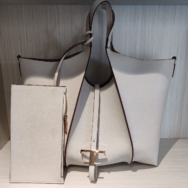 未使用 TOD'S T タイムレス ショルダー バッグ tod's smcint.com