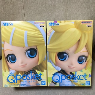 Qposket フィギュア 鏡音リン 鏡音レン Aカラーセット(アニメ/ゲーム)