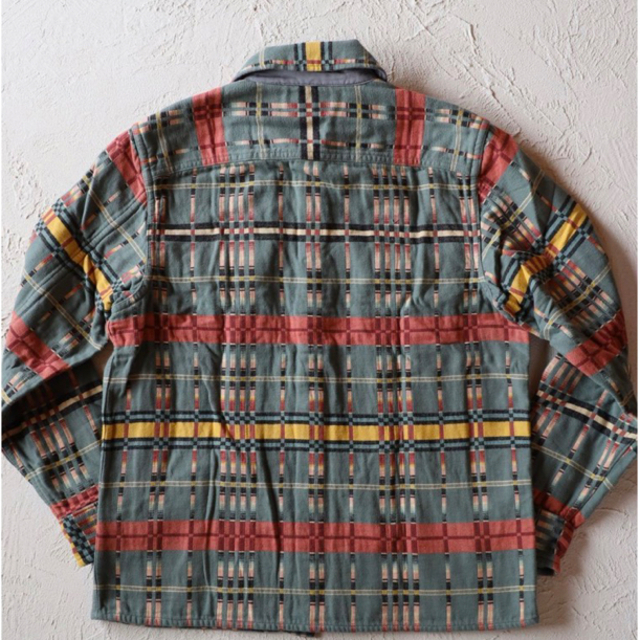 新品*RRL*プラッド ジャカード オーバーシャツ*M* ダブルアールエル-