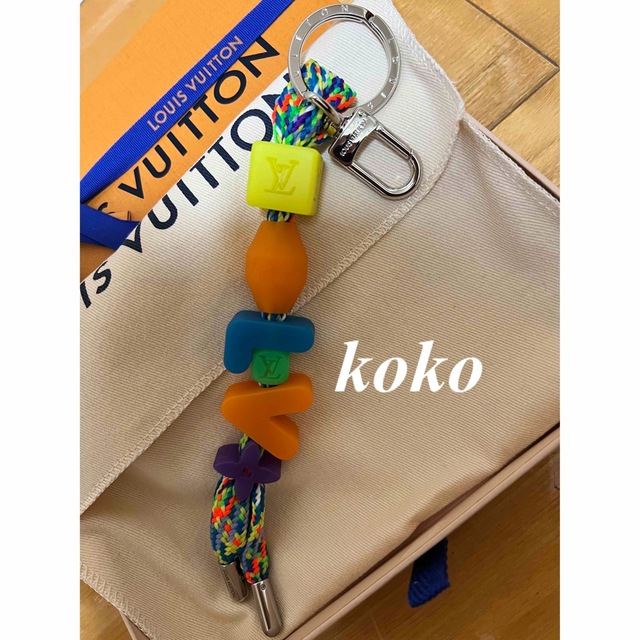 LOUIS VUITTON - ルイヴィトン 完売品チャーム ポルト クレ. LV プレイ