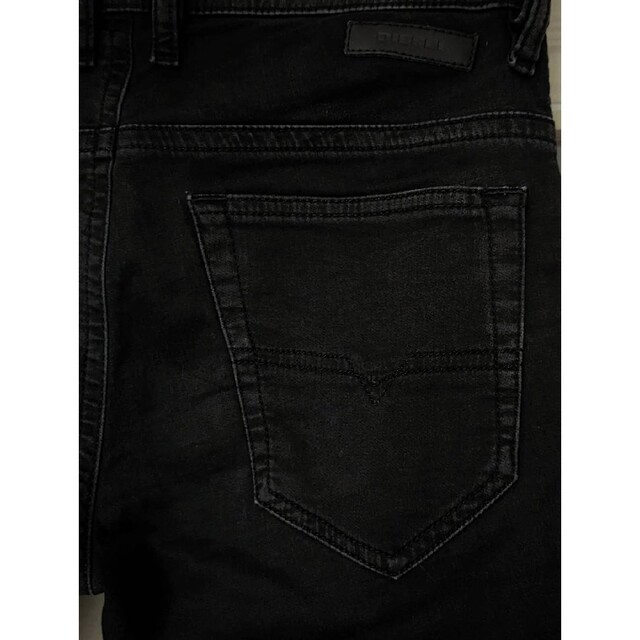 DIESEL♥ディーゼル♥ストレッチブラックデニムパンツ26ジョガージョグパンツ レディースのパンツ(デニム/ジーンズ)の商品写真