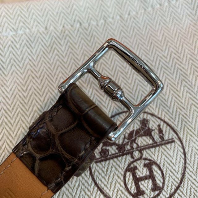 ☆入手困難☆HERMES エトリヴィエールGM アリゲーター ブレスレット