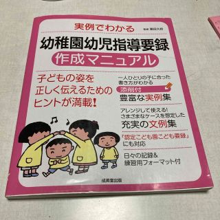 実例でわかる幼稚園幼児指導要録作成マニュアル(人文/社会)