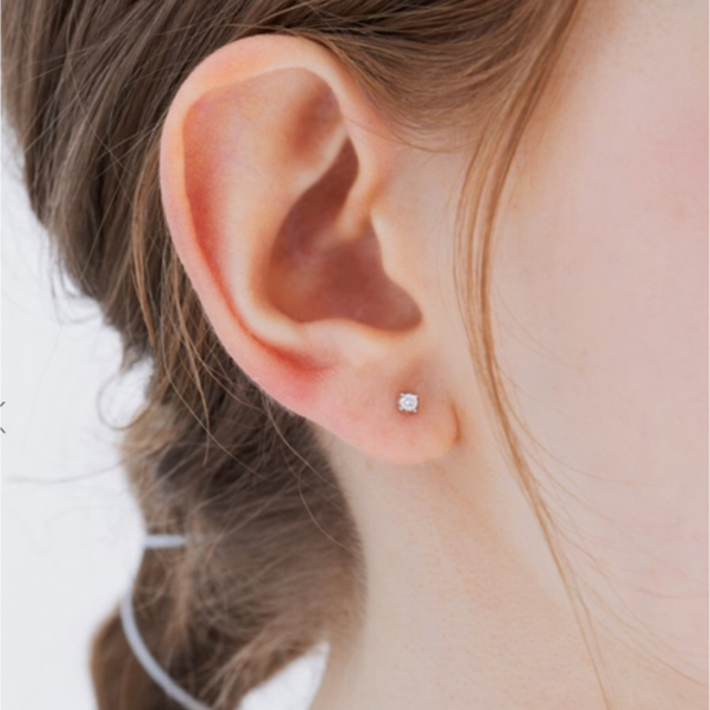 K104℃ダイヤモンドピアス-