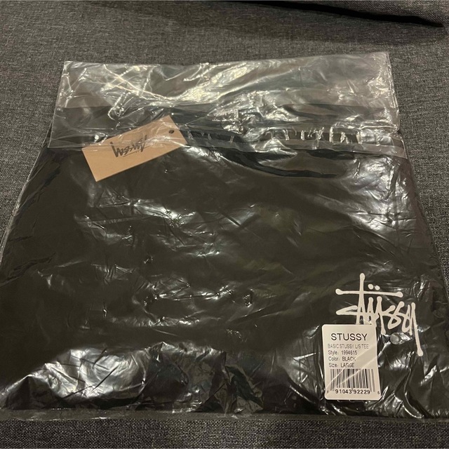 stussy ステューシー 長袖 ロンT カットソー ベイシック ブラック L