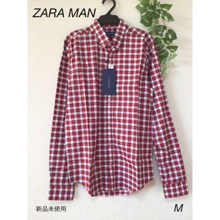 ザラ(ZARA)の⭐︎新品未使用⭐︎ZARA MAN  チェックシャツ　sizeM(シャツ)