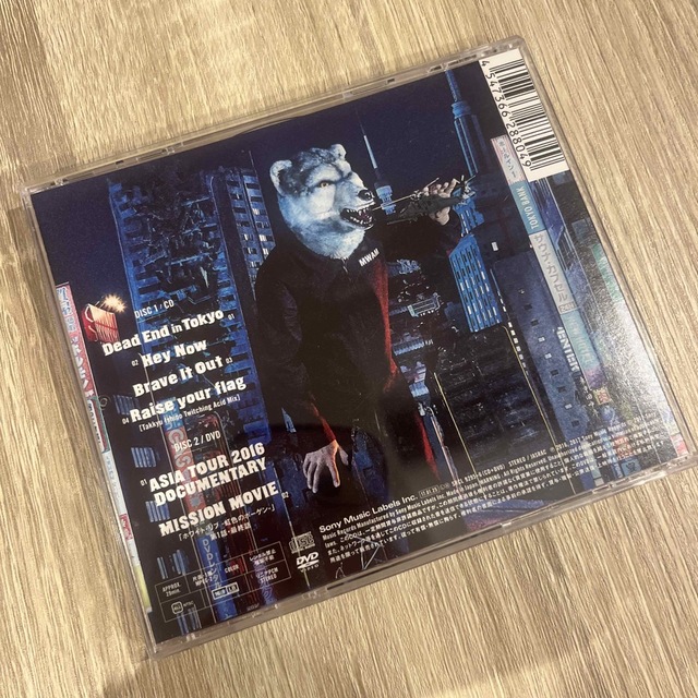 MAN WITH A MISSION(マンウィズアミッション)のマンウィズ Dead End in Tokyo（初回生産限定盤）CD DVD エンタメ/ホビーのCD(ポップス/ロック(邦楽))の商品写真